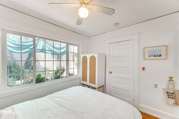 کلبه Bright & Mod Bungalow: 2 Mi To Downtown La!