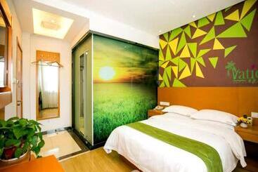 ホテル Greentree Hospitality Group Ltd Vatica Jiuquan West Han Shengsheng Shengshi
