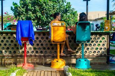 The Upcycled Hostel Huacachina
