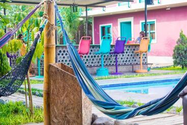 The Upcycled Hostel Huacachina