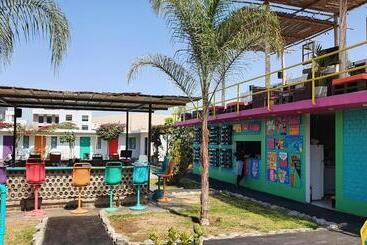 The Upcycled Hostel Huacachina