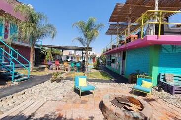 The Upcycled Hostel Huacachina