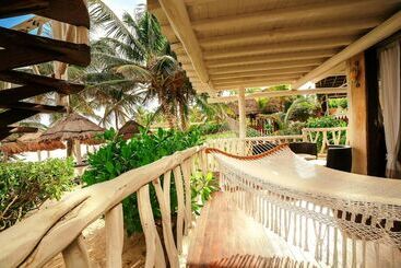ホテル Villa Las Estrellas Tulum  Located At The Party Zone