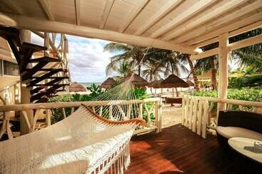 호텔 Villa Las Estrellas Tulum  Located At The Party Zone