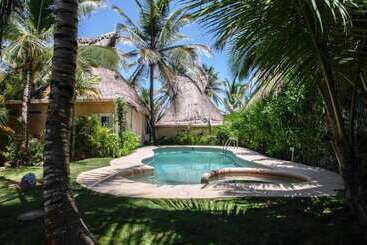 ホテル Villa Las Estrellas Tulum  Located At The Party Zone