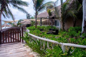 ホテル Villa Las Estrellas Tulum  Located At The Party Zone