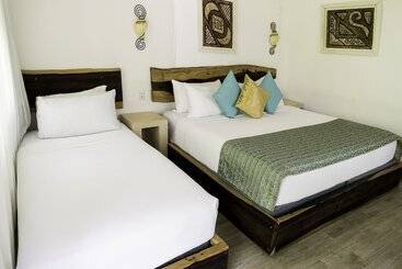 ホテル Villa Las Estrellas Tulum  Located At The Party Zone