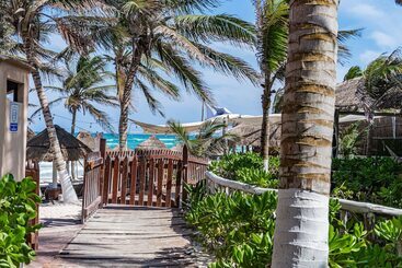 ホテル Villa Las Estrellas Tulum  Located At The Party Zone