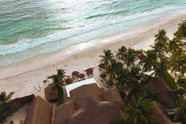 ホテル Villa Las Estrellas Tulum  Located At The Party Zone