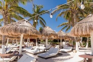 ホテル Villa Las Estrellas Tulum  Located At The Party Zone