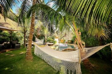 ホテル Villa Las Estrellas Tulum  Located At The Party Zone