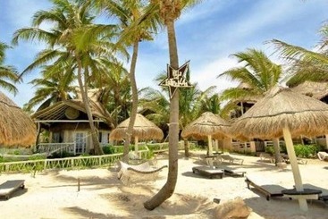 ホテル Villa Las Estrellas Tulum  Located At The Party Zone