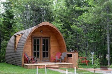 هتل Les Prets A Camper Du Camping Tadoussac