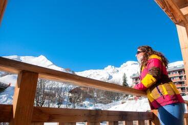 هتل Résidence Goélia Le Balcon Des Neiges