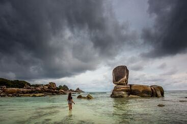 پانسیون Boulder Bay Eco Resort   Nga Khin Nyo Gyee Island
