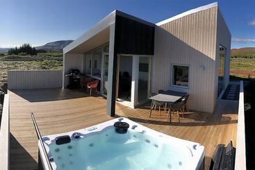 پانسیون Kerbyggd: Luxury House And Cottage In Golden Circle