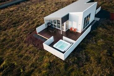 پانسیون Kerbyggd: Luxury House And Cottage In Golden Circle