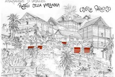 پانسیون Rustici Della Verzasca Ferien Wohnungen