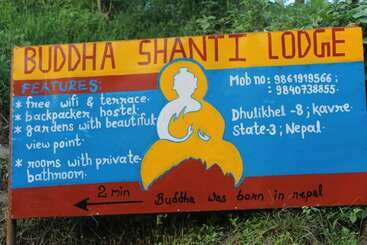 هتل Buddha Shanti Lodge Backpackers Paradise