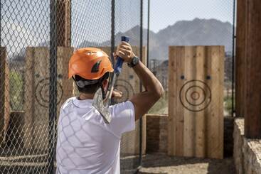 هتل Hatta Sedr Trailers Resort