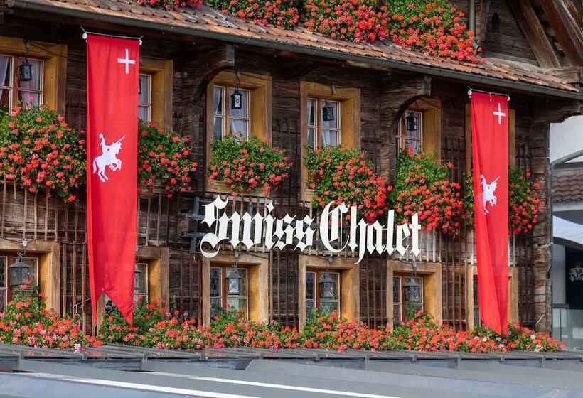 فندق Historic Chalet Lodge – Swisschalet Merlischachen