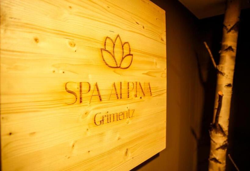 Отель Hôtel Alpina Swiss Ski & Bike Lodge Grimentz
