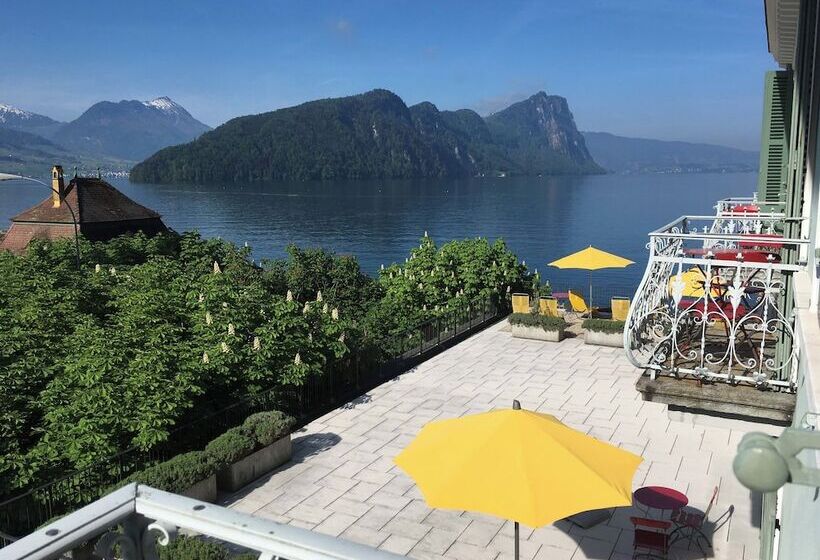 בית מלון כפרי Terrasse Am See