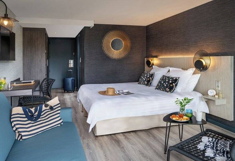 酒店 Hôtel Valdys Thalasso & Spa Les Pins
