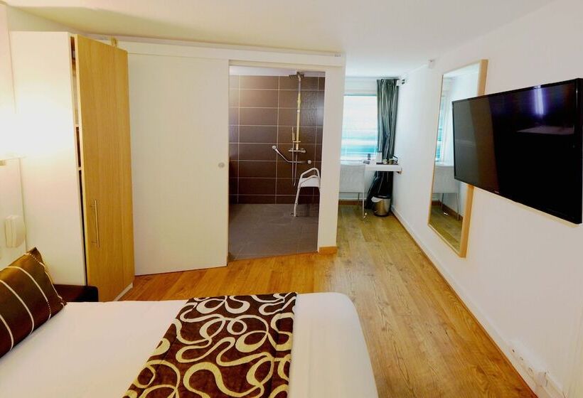 בית מלון כפרי Logis Hôtel Des Lacs Paris Sud