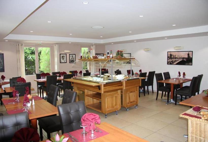 בית מלון כפרי Logis Lhôtel Restaurant Antony Verrières Le Buisson