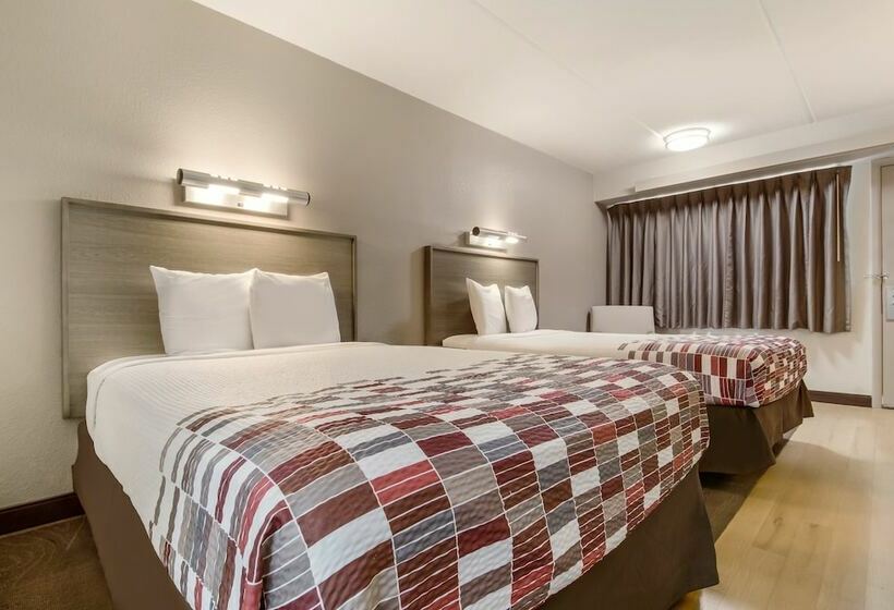 모텔 Red Roof Inn Detroit Farmington Hills