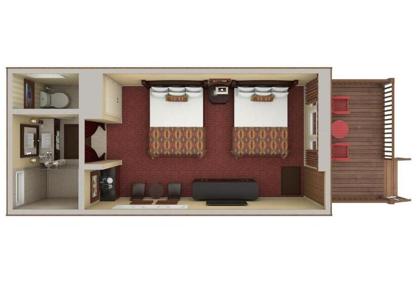בית מלון כפרי Rustic Inn Creekside