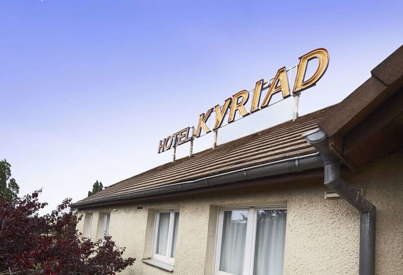 Отель Hôtel Restaurant Kyriad Mulhouse Nord Illzach