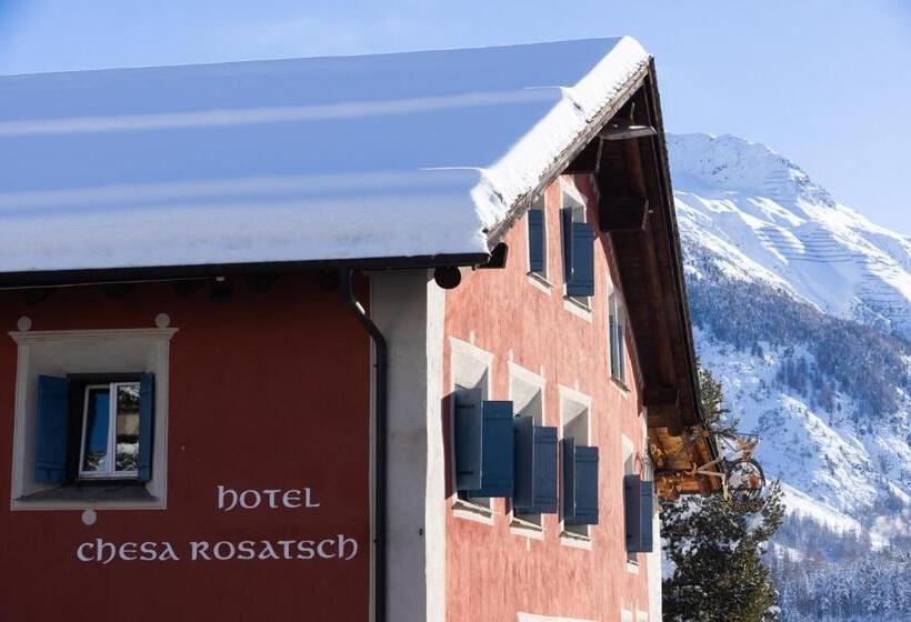 هتل Chesa Rosatsch  Home Of Food