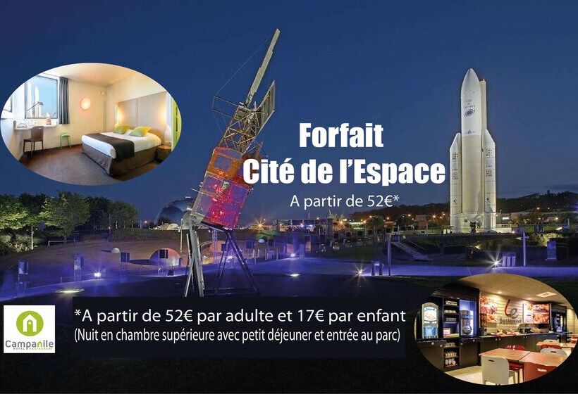 فندق Campanile Toulouse Sud Balma  Cité De L Espace