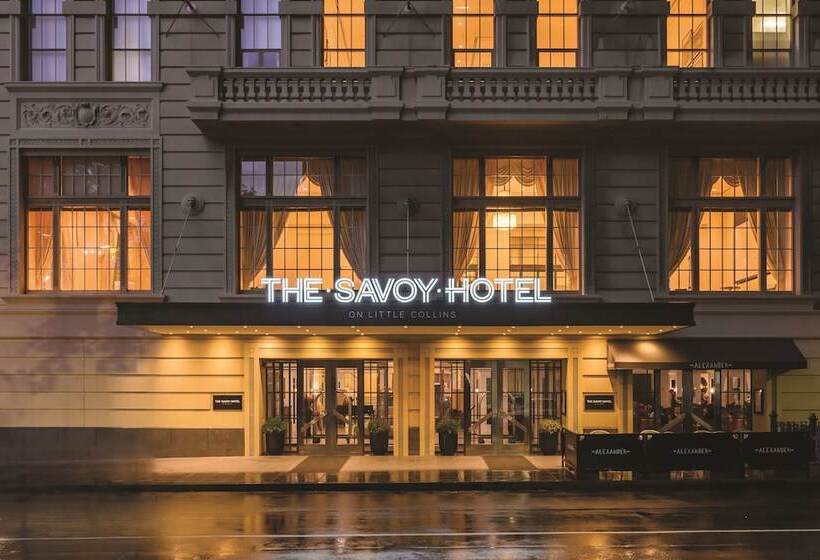 هتل The Savoy  On Little Collins Melbourne