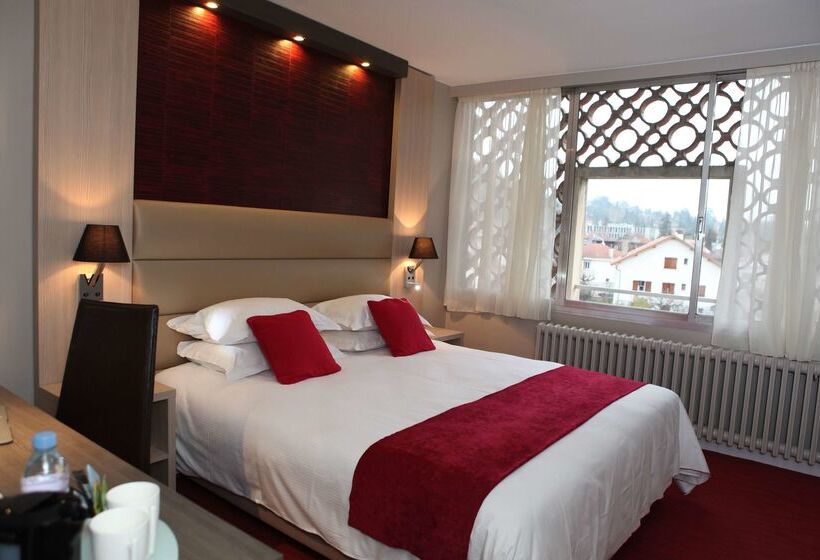 هتل Hôtel Les Trois Roses, Meylan Grenoble The Originals Boutique