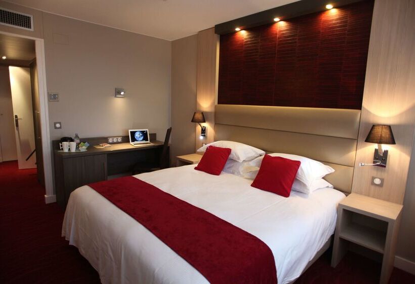 هتل Hôtel Les Trois Roses, Meylan Grenoble The Originals Boutique