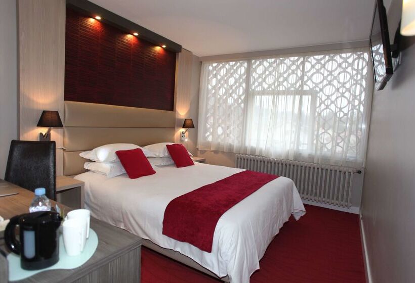 هتل Hôtel Les Trois Roses, Meylan Grenoble The Originals Boutique