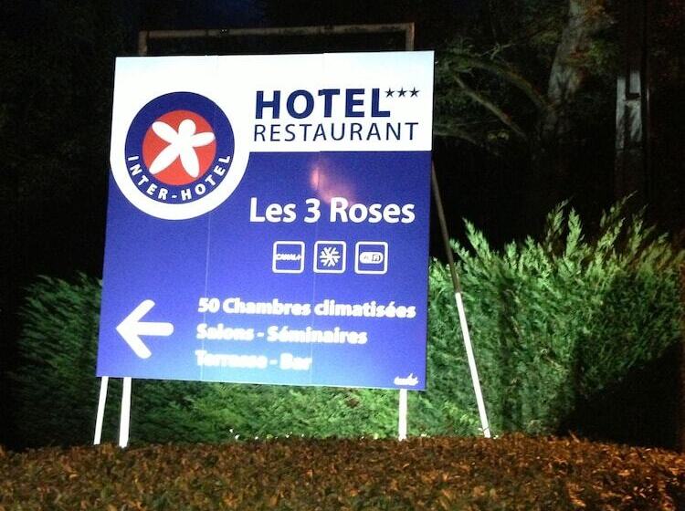 هتل Hôtel Les Trois Roses, Meylan Grenoble The Originals Boutique