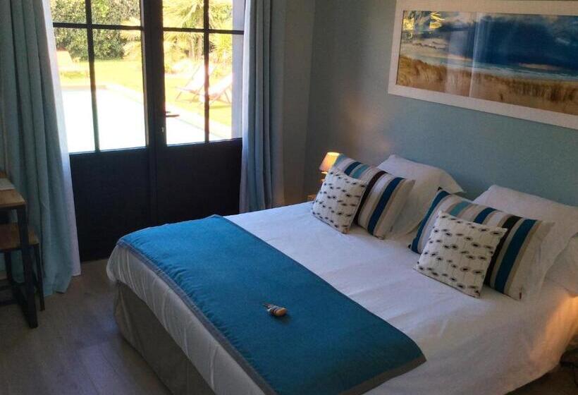 تختخواب و صبحانه Chambres D Hôte ô Bois Plage