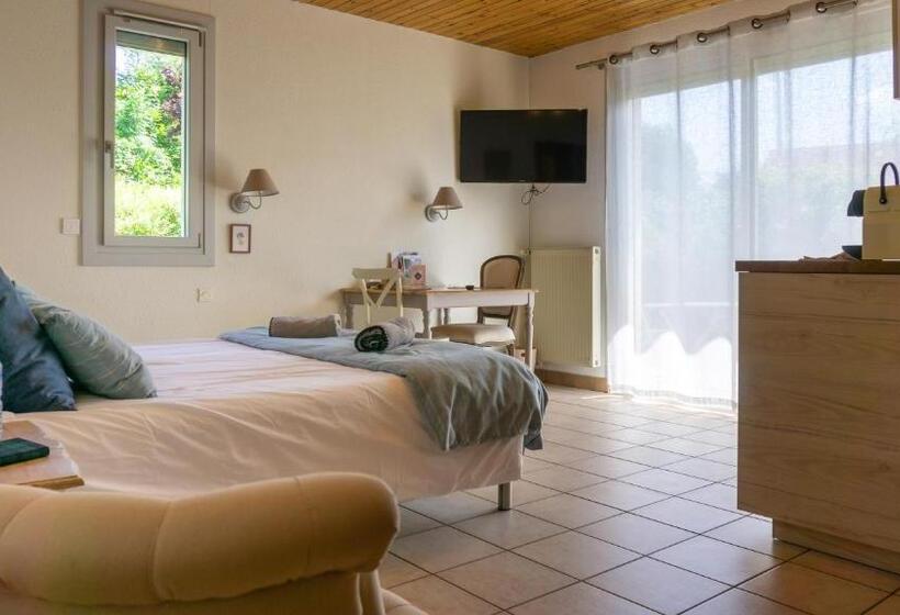 ペンション La Combe Fleurie Appartements & Chambres