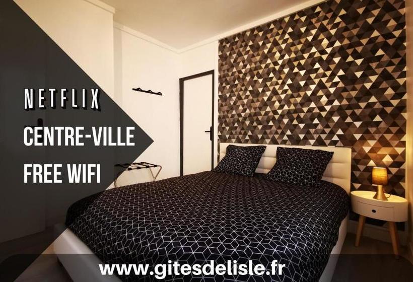 Gîtes De L Isle Centre Ville Wifi Fibre Netflix, Disney, Amazon Séjours Pro