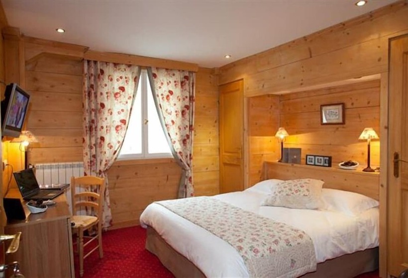 בית מלון כפרי Le Chalet D Auron Restaurant Et Spa