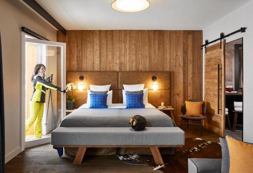 هتل Ecrin Blanc Resort Courchevel   Aquapark