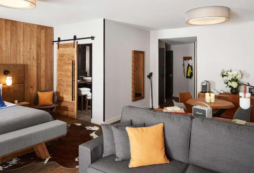هتل Ecrin Blanc Resort Courchevel   Aquapark