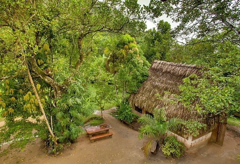 בית מלון כפרי Martz Farm Treehouses & Cabanas