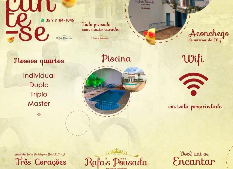 פנסיון Rafa's Pousada Encantos De Minas