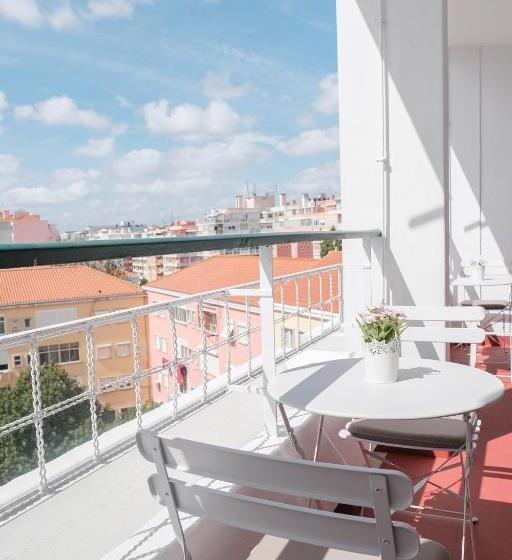 پانسیون 4u Lisbon Suites & Guesthouse Vii Airport