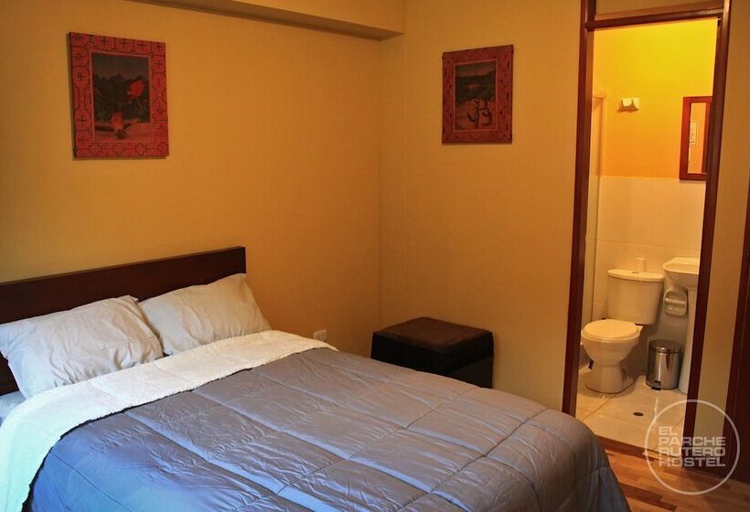 تختخواب و صبحانه El Parche Rutero Hostel